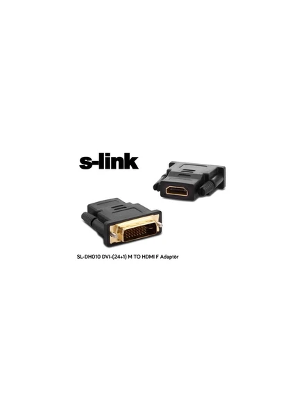 S-link SL-DH010 DVI-(24+1)M TOHDMI F Adaptör
