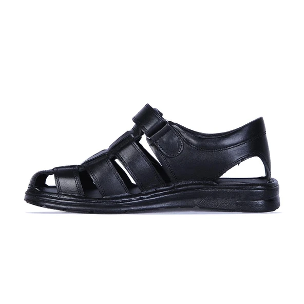 Ayakcenter 208 Sultan Deri Erkek Sandalet - 5