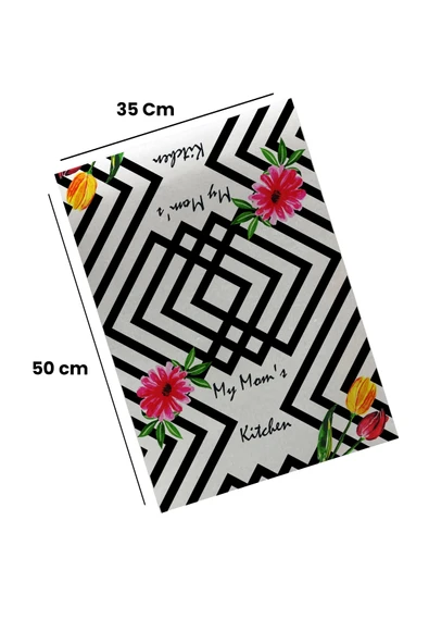 Valerine Life Annemin Mutfağı Mutfak Kurulama Fırın Beyaz El Havlusu %100 Pamuklu 35x50cm 2 Adet - 2