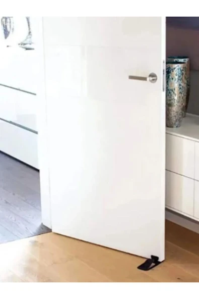 SPRENDA Yapışkanlı Kapı Stoperi 3'lü Kapı Durdurucu Plastik Kapı Altı Takozu - 4