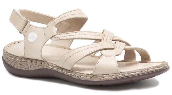 Mammamia D25ys 2530 Bej Bayan Ayakkabı Terlik-Sandalet ürün görseli