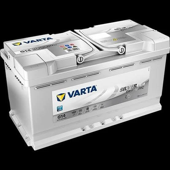 A5 G14  12V 95 AH 850A EN VARTA AKÜ AGM START STOP