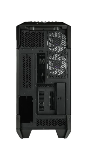 CM HAF700 EVO Tempered Glass ARGB Ledli LCD Ekran Mesh Ön Panel, Titanyum Gri Renkli FullTower Kasa - 4