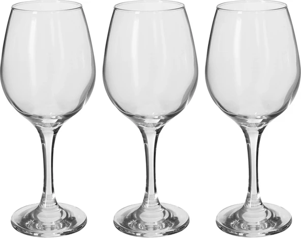 Paşabahçe Amber Şarap Kadehi 365cc 6x20cm 3 lü - 440265 - 3