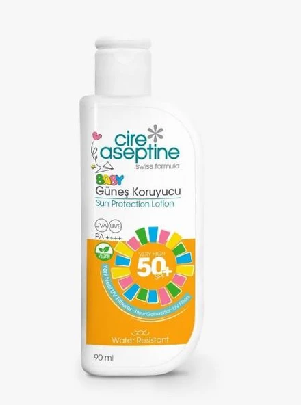 CİRE ASEPTİNE GÜNEŞ KORUYUCU 50+ BABY 90 ML