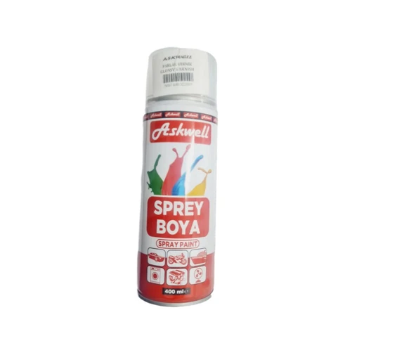 PARKLAK VERNİK ASKWELL  400 ML| Kolay Uygulama | Hızlı Kuruma | Pürüzsüz Kaplama - 4