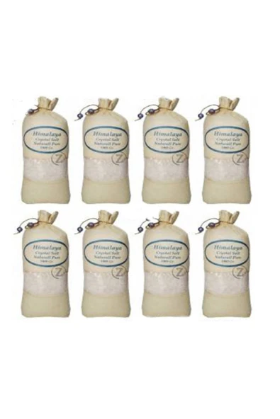 Tuzu Iri Tane Granül Beyaz Renk 8 Kg. 8 Adet Bez Torbada ürün görseli