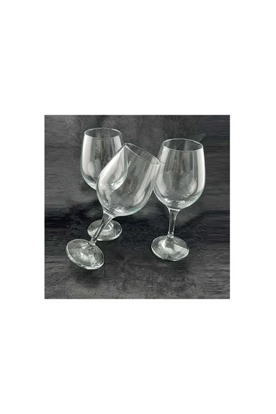 Paşabahçe Amber Şarap Kadehi 365cc 6x20cm 3 lü - 440265 - 2