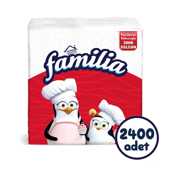 Familia 100'lü Peçete (8 Paket x 100 Yaprak) ürün görseli 1