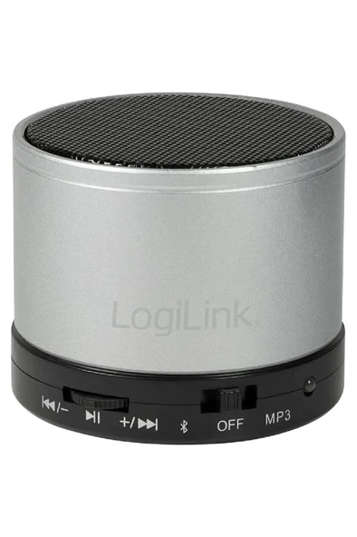 LogiLink SP0051 Bluetooth Hoparlör Speaker With Mp3 Player Silver - 3