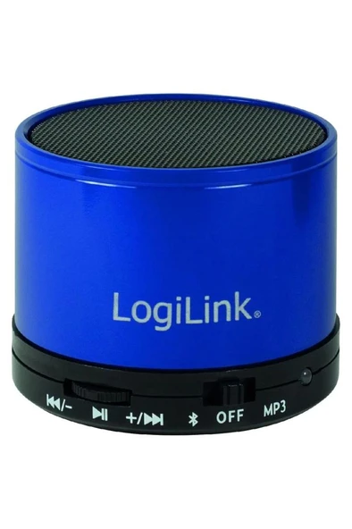 LogiLink SP0051 Bluetooth Hoparlör Speaker With Mp3 Player Mavi - 2