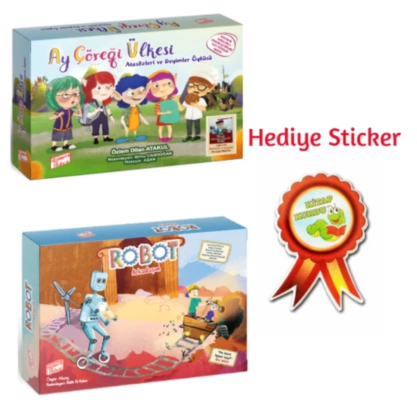 GİZEMLİ BAHÇE 2.SINIF AY ÇÖREĞİ ÜLKESİ'NDE ATASÖZLERİ VE DEYİMLER 10'LU HİKAYE SETİ - ROBOT ARKADAŞIM10'LU HİKAYE SETİ ürün görseli