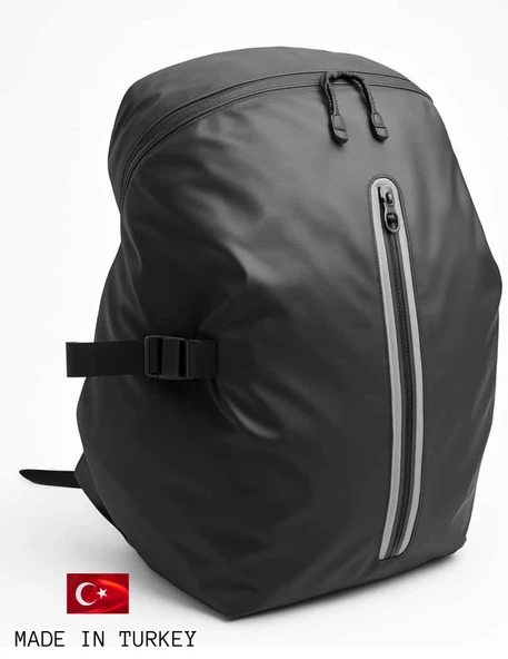 Motosiklet Kask Sırt Çantası Su Geçirmez Sünger Destekli 8683255013760 - 3