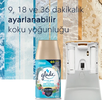 Glade Otomatik Sprey Kit Okyanus Sessizliği 269ml - 4