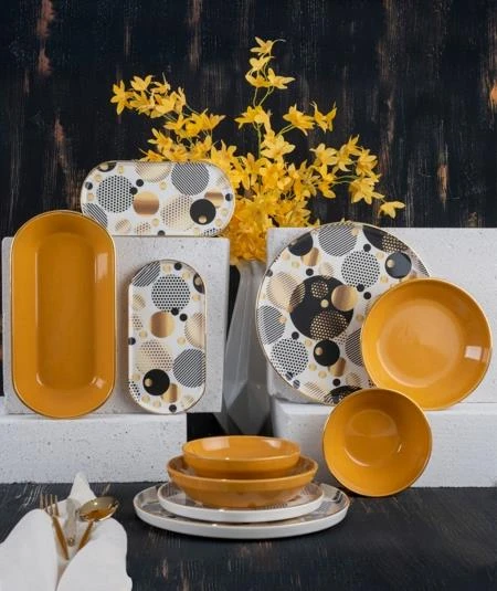 Acar Gölge 27 Parça 6 Kişilik Yemek Takımı SR-22-0254