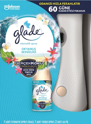Glade Otomatik Sprey Kit Okyanus Sessizliği 269ml