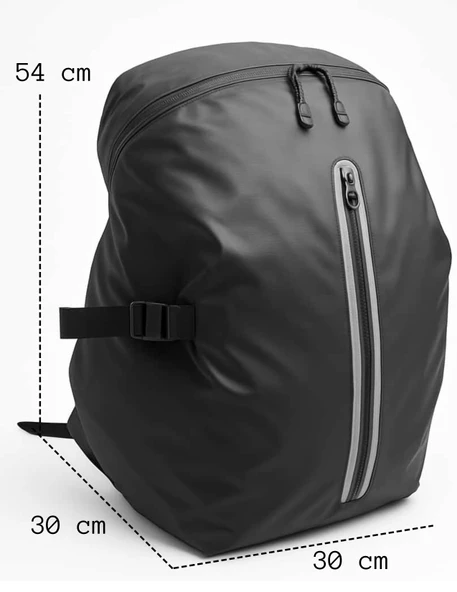 Motosiklet Kask Sırt Çantası Su Geçirmez Sünger Destekli 8683255013760 - 5