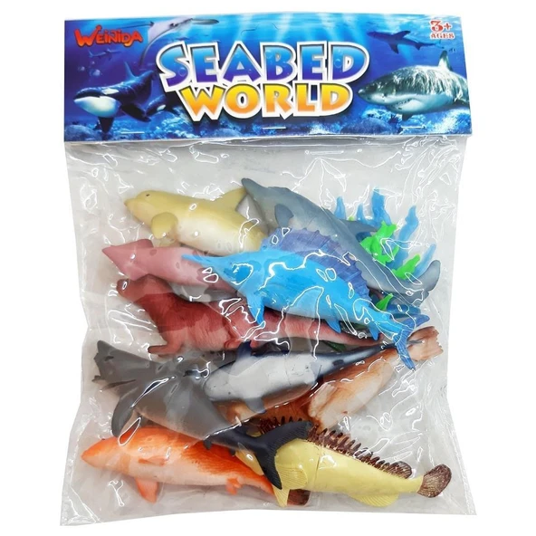 SAMATLI 2007C POŞETTE DENİZ HAYVANLARI 12 PARÇA - 2