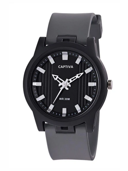 Captiva 30 mt Suya Dayanıklı Analog Silikon Kordonlu Çoçuk Kol Saati CP.YN.25.25