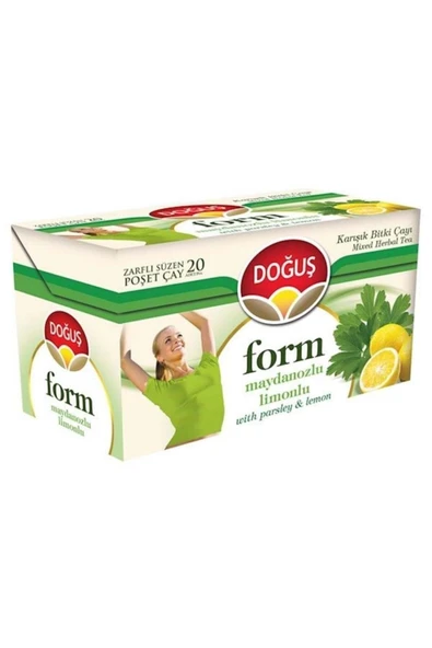 Doğuş Form Çay Maydonozlu Ve Limonlu 20'Li