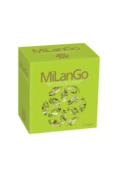 Şölen Şölen Milango Antep Fıstıklı Çikolata 2500 G