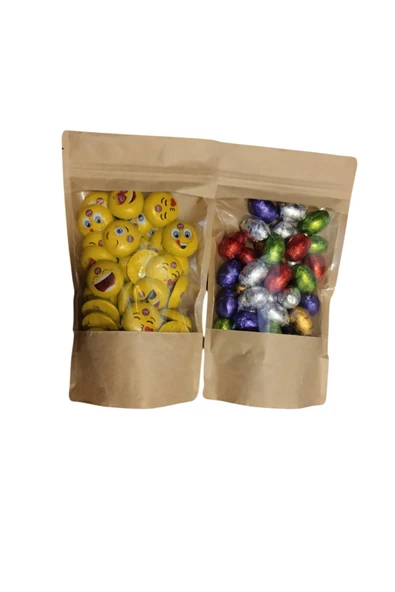 Elit Çikolata Elitoloji Emoji Çikolata 500 G - Chocoeggy Yumurta Çikolata 500 G