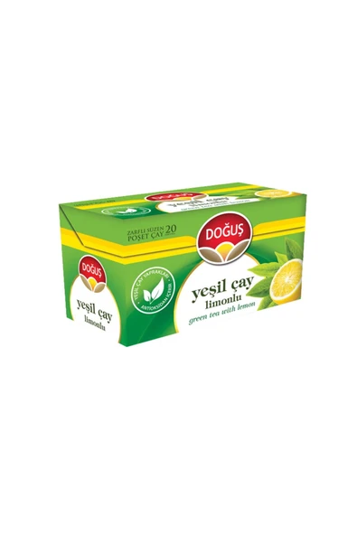 Doğuş Doğuş Limonlu Yeşil Bitki Çayı 20'li Paket