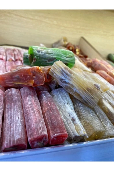 TALAS Kuruyemiş Antepli Karışık Meyve Aromalı Fitil Lokum 500G