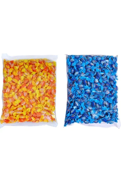 TALAS Kent Olips Meyveli + Mentollü Şeker 2 x 1 KG