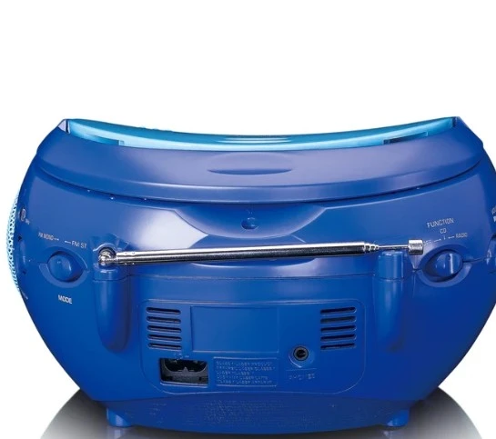 LENCO SCD-24BU kids - CD çalarlı taşınabilir stereo FM radyo - Mavi - 3