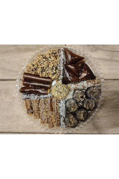 TALAS Kuruyemiş Karışık Ballı Fındıklı Ezmeli Pestil Sarma Tabağı 750G ürün görseli 1