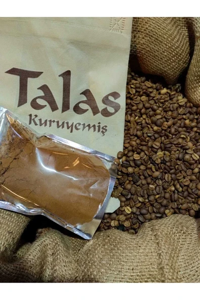TALAS Kuruyemiş Kahve Açık Renk (Orta Kavrulmuş) Türk Kahvesi 250 G