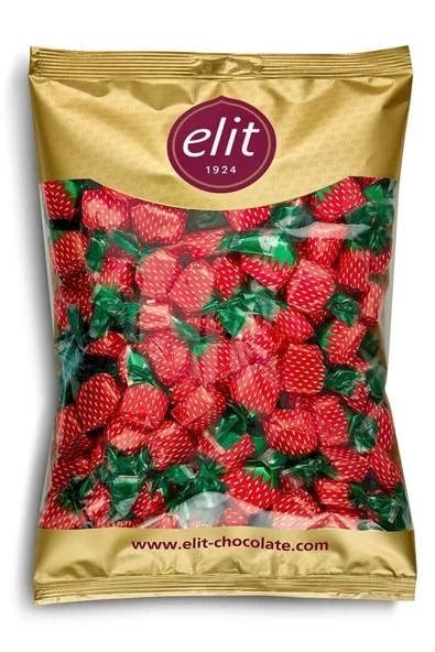 TALAS Elit Çilek Dolgulu Bonbon Şeker 1 KG
