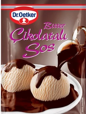 Dr.Oetker Bitter Çikolatalı Sos 125 gr