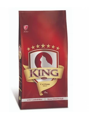 King Kuzulu Ve Pirinçli Yetişkin Kedi Maması 15 Kg