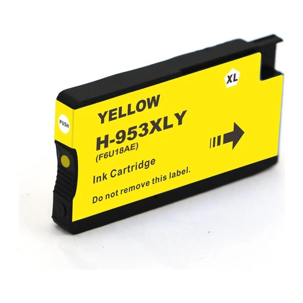 Hp 953Xl Sarı 8210/8710/8715/8720/8725/8730/7740 Uyumlu Kartuş
