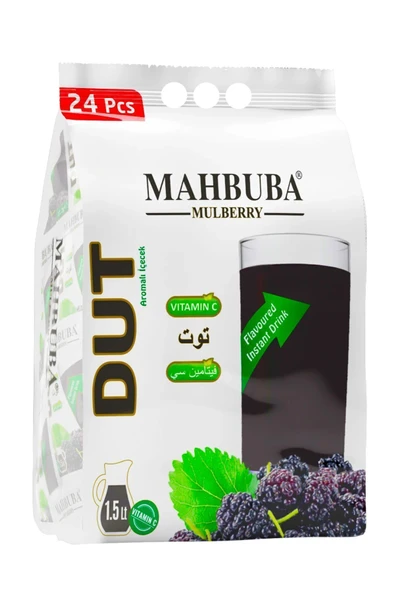 Mahbuba Dut Aromalı Soğuk Toz Içecek 24x11.2gr