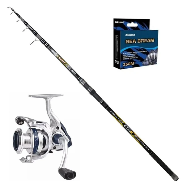 Okuma Aria 6000 - Ryuji Aragon 390cm Surf Olta Seti ürün görseli