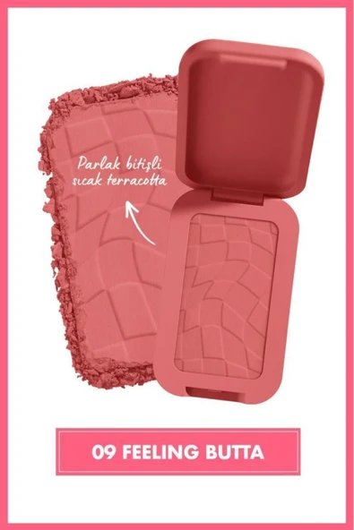 NYX Professional Makeup Buttermelt Blush Kremsi Pembe Pudra Allık - 08 Feelin Butta - 5