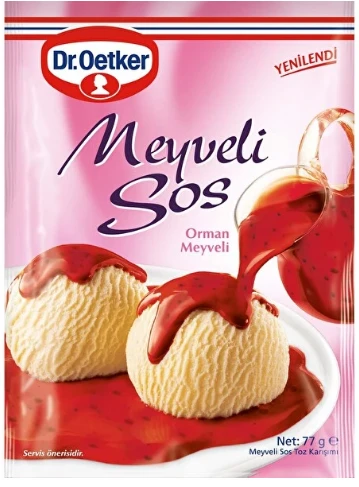 Dr. Oetker Tatlı Sos Meyveli 77 gr