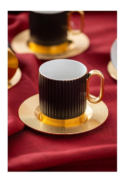 ACAR KOH-05839 ERIKA PORSELEN 4 LÜ ÇAY FİNCAN TK.