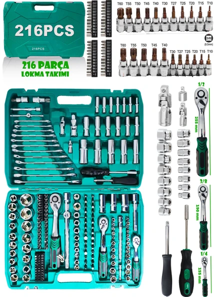 216 PARÇA LOKMA SETİ