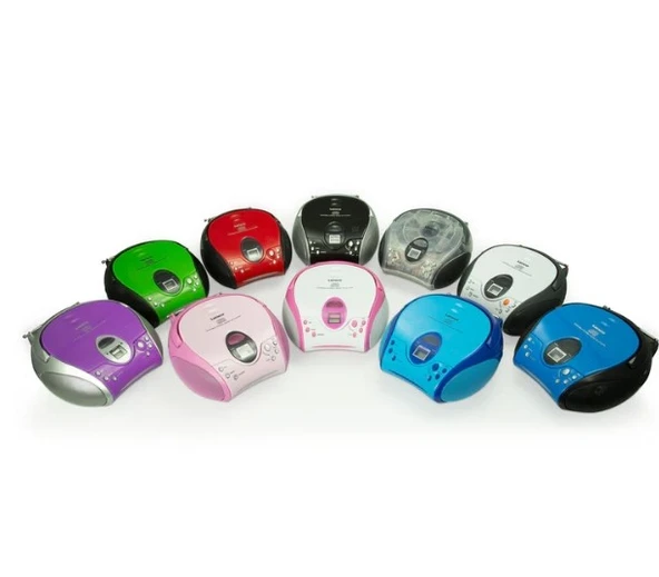 LENCO SCD-24PK kids - CD çalarlı taşınabilir stereo FM radyo - Pembe - 8