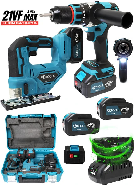 RETOOLS 2 LI SET (VİDALAMA - DEKUPAJ)