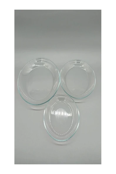 Paşabahçe Invitation Tabak Seti 29-25-21cm 3 lü 96501 - 3