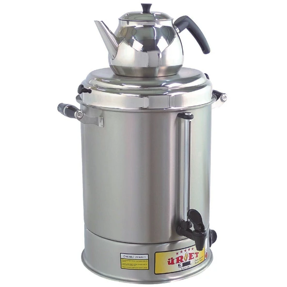 Üret Çelik 9 Litre Standart Semaver