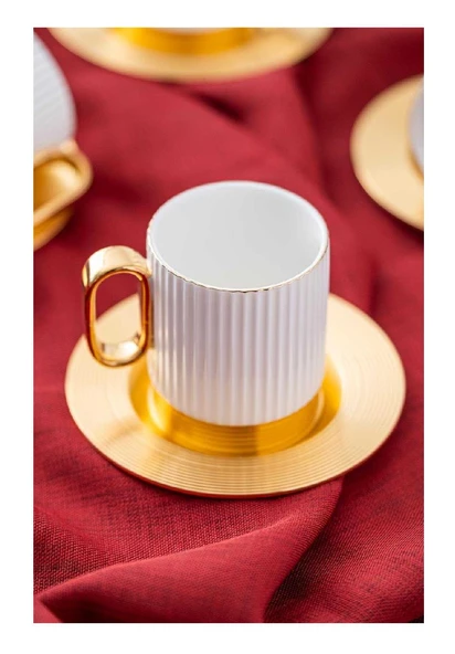 ACAR KOH-05839 ERIKA PORSELEN 4 LÜ ÇAY FİNCAN TK. - 3