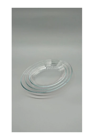 Paşabahçe Invitation Tabak Seti 29-25-21cm 3 lü 96501