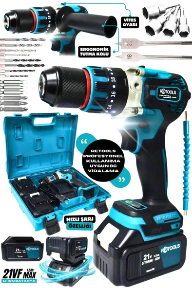 RETOOLS 8 C VİDALAMA