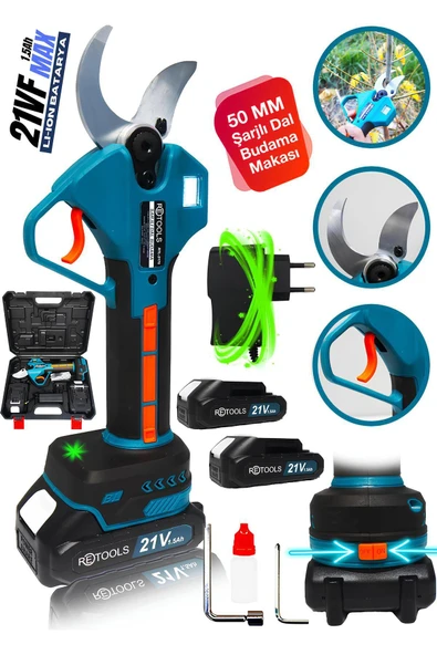 50 MM DİJİTAL DAL BUDAMA MAKASI 10 PİLLİ